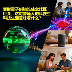 实时量子纠错难住全球巨头，这对普通人的科技生活意味着什么？