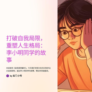 《打破自我局限,重塑人生格局:李小明同学的故事》