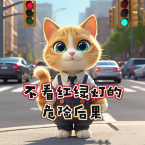 3-6岁儿童睡前故事·7 | 《不看红绿灯的危险后果》