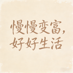 慢慢变富，好好生活