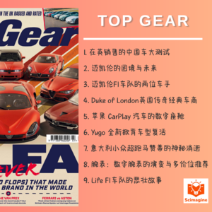 TOP GEAR|原版英文杂志 |中文解读