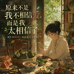 原来不是我不相信爱，而是我太相信了｜端午不回家，就是不爱家了吗？