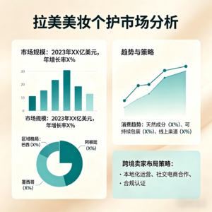 超8000万美元规模! 太多美妆跨境卖家还没布局这些国家