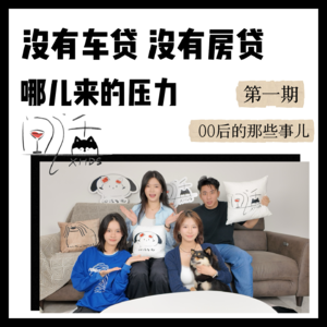 Vol.1⎜没有房贷,没有车贷,压力从何而来