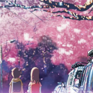 《秒速五厘米》是新海诚窗外飘舞的樱花和一首《大约在冬季》