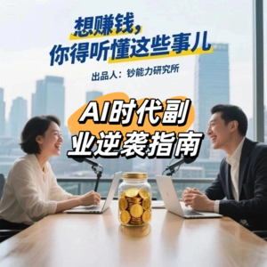 想赚钱，你得听懂这些事儿-AI时代副业逆袭指南