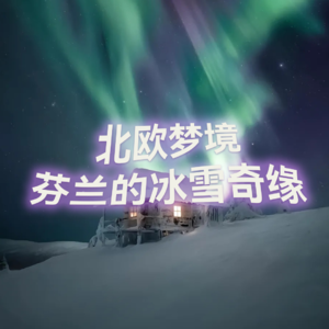 纯人声18mins | 北欧梦境·芬兰的冰雪奇缘｜高质量中文快速深度催眠冥想放松助眠