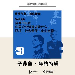E66 | 放弃996后中国企业该追求些什么：环境、社会责任、企业治理