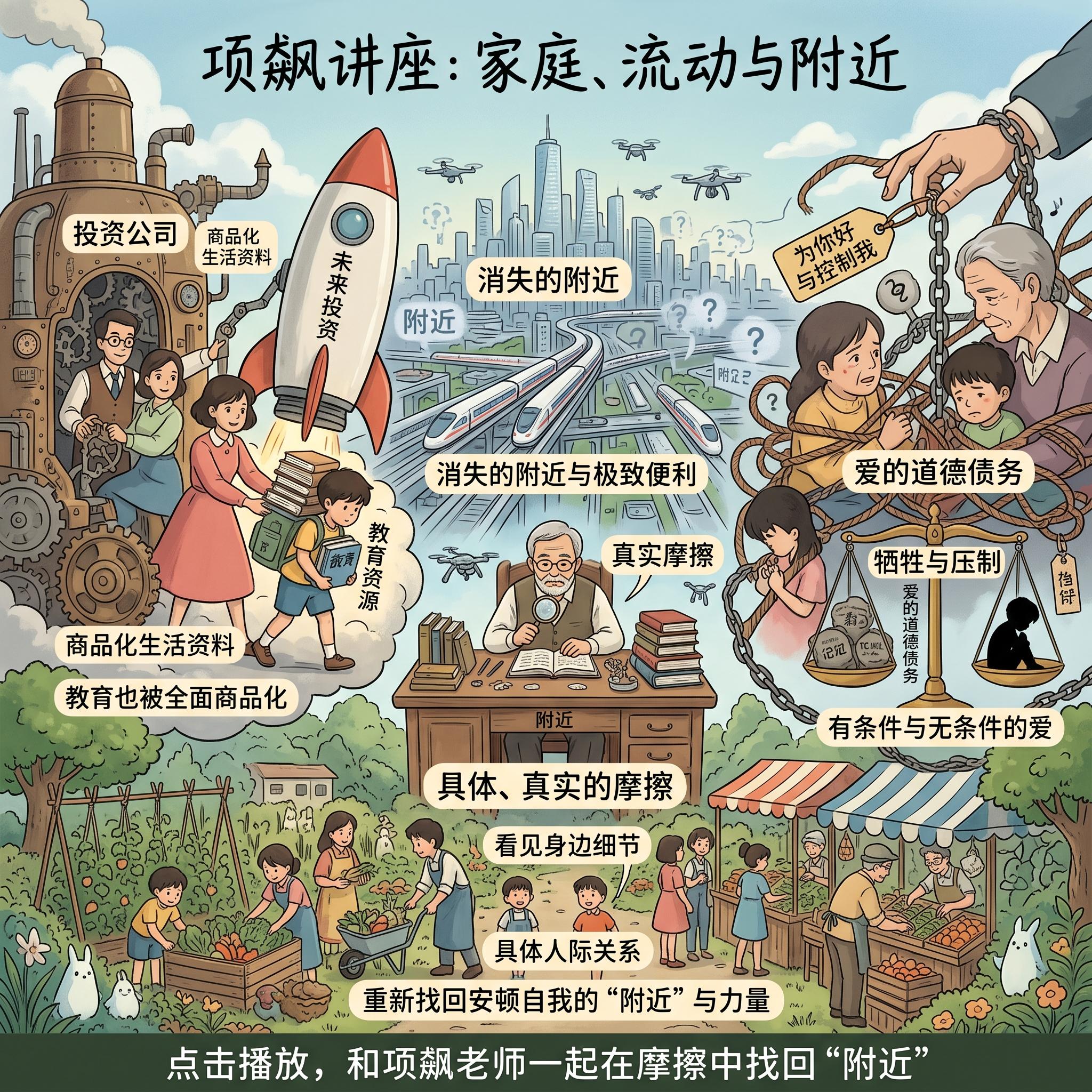 项飙讲座：家庭、流动与附近（根据资料AI生成的语音） episode artwork