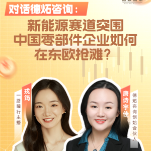 EP88:对话德炻咨询：新能源赛道突围：中国零部件企业如何在东欧抢滩？