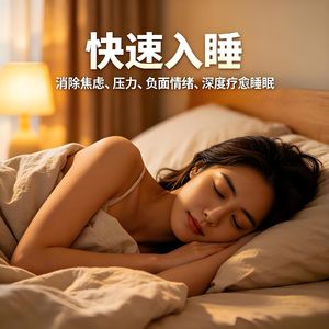 快速入睡，消除焦虑、压力、负面情绪、 深度疗愈睡眠！