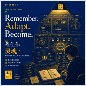 38. 程佳伟：从AIGC短片制作到Anima智能体构造，他想和“奥德赛时期”的年轻人聊聊