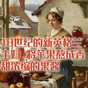 18世纪的新英格兰主妇，在暴雪封门前，将最后一批苹果熬成果酱！#助眠 #助眠故事 #睡前故事