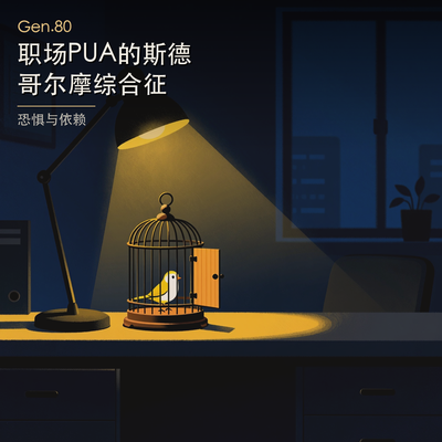 Gen.80 职场PUA的斯德哥尔摩综合征 episode artwork
