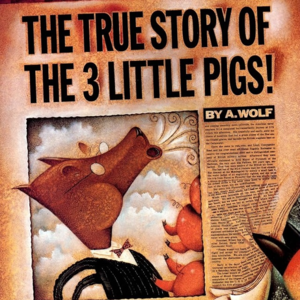 The True Story of the 3 Little Pigs 三只小猪真实的故事 英文绘本