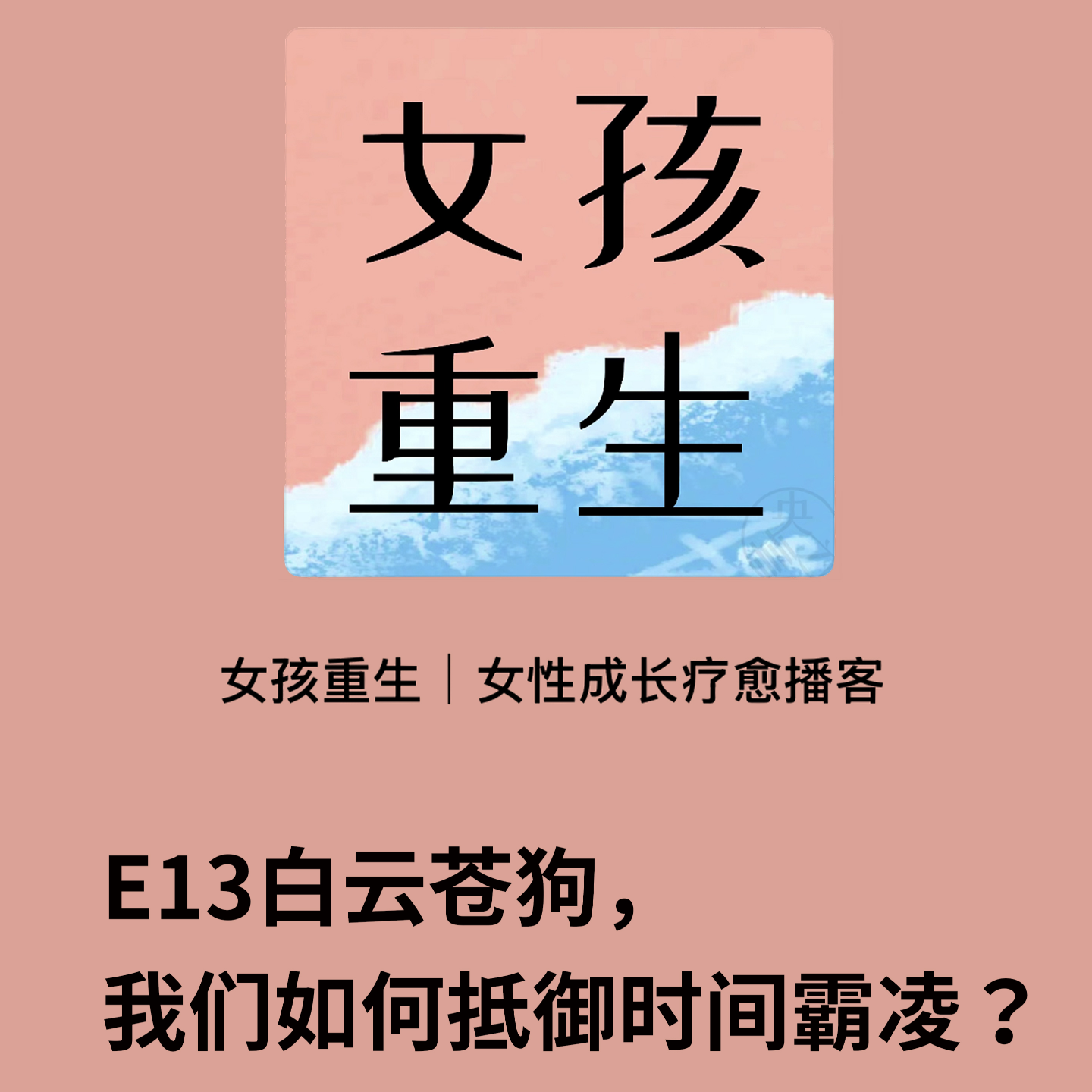 E13白云苍狗，我们如何抵御时间霸凌？（上） episode artwork