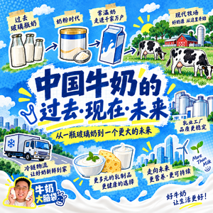 从麦乳精到“吃牛奶”：中国乳业60年的生意变迁
