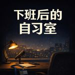 下班后的自习室