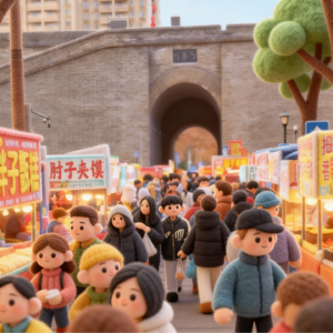 春节自救|受不了过年焦虑,就去早市当回“人”!