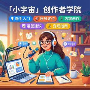 「小宇宙」创作者学院 - 新手入门 | 账号定位 | 内容创作 | 运营建议 | 变现指南