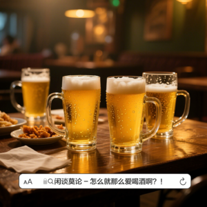 VOL.33.怎么就那么爱喝酒啊?!