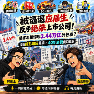 被逼退应届生反手绝杀上市公司！星宇年报惊现2.44万亿外包费？深扒畸形职场黑洞与40年房贷魔幻现实