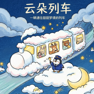 【原创故事】呼噜猫 云朵列车的最后一站