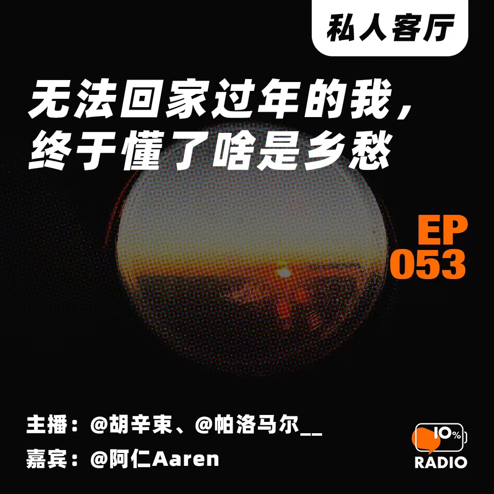 cover of episode EP053-无法回家过年的我，终于懂了啥是乡愁丨私人客厅