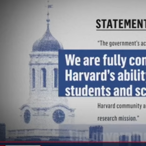 Harvard-foreign students issues