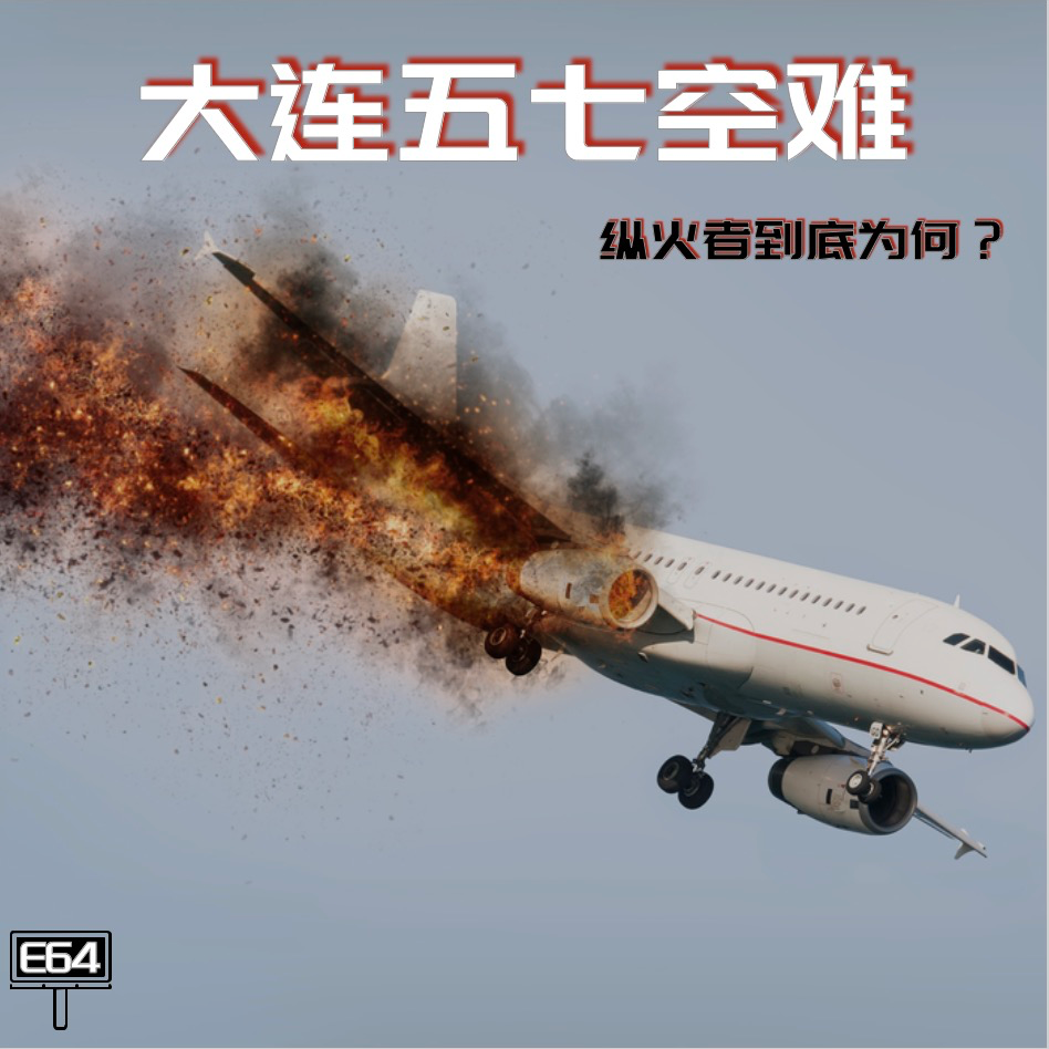 cover of episode E64 大连五七空难：纵火者到底为何？