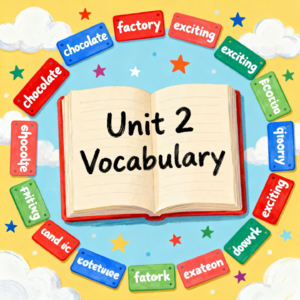 Grade 7 Unit 2 Vocab Part 1