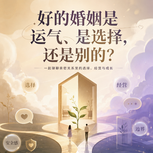 E14 好的婚姻,是运气,是选择,还是别的?