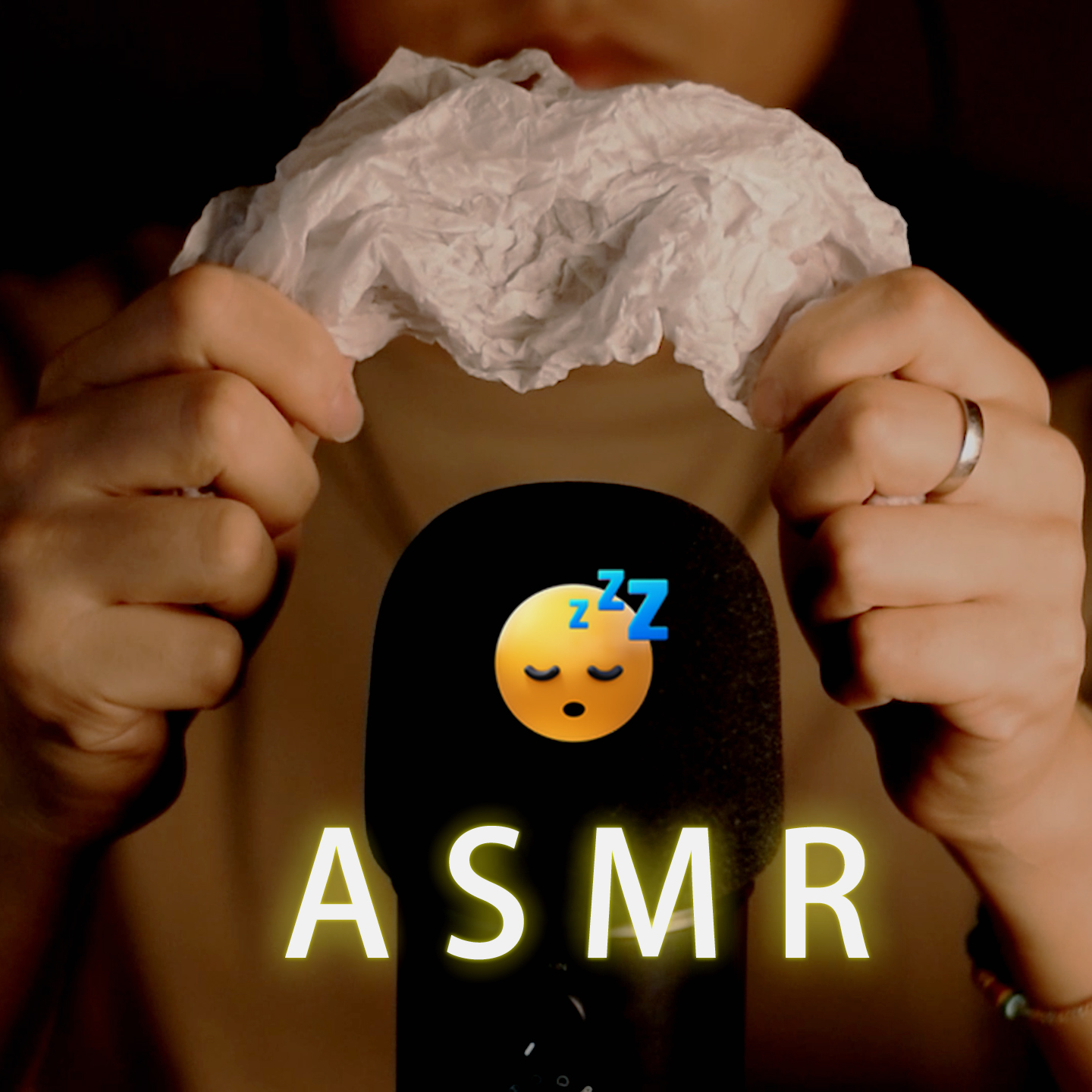 【ASMR-无人声-挂擦音】 揉纸|泡沫|塑料瓶| episode artwork