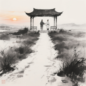 长亭外，古道边，芳草碧连天