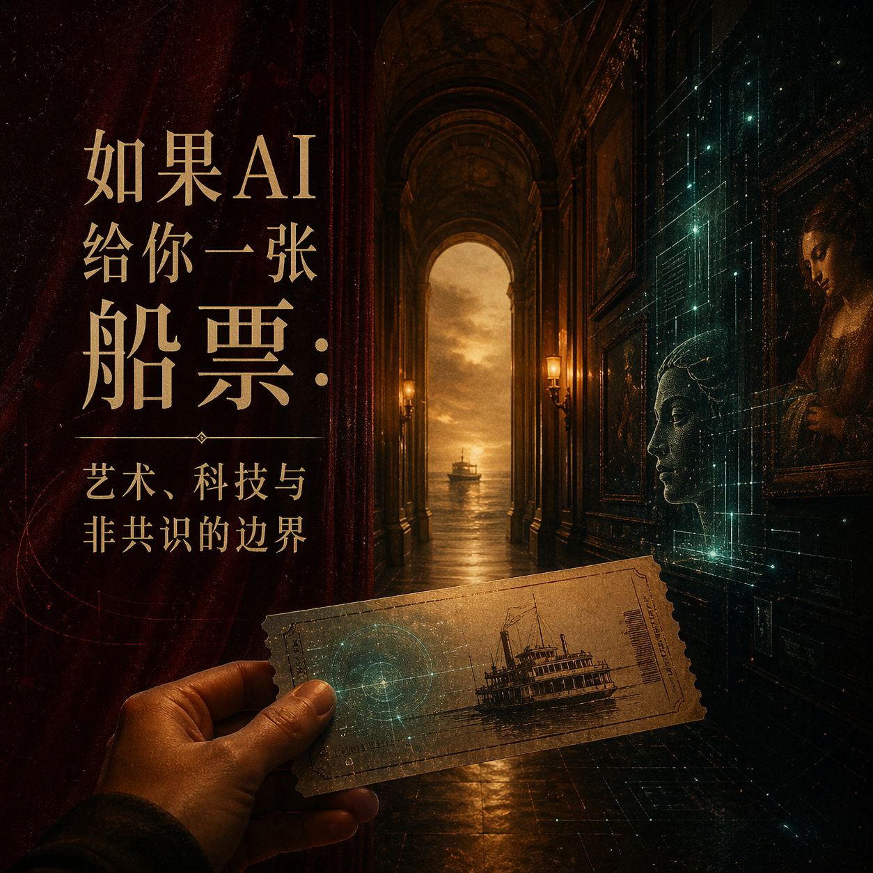 如果AI给你一张船票：艺术、科技与非共识的边界 episode artwork