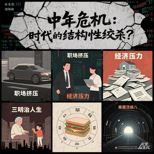 Vol. 010 8090后命中注定的扎心时刻？！中年危机的“系统性”绞杀？