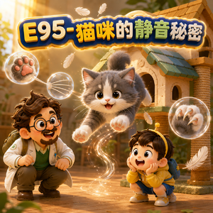 E95-猫咪的静音秘密:肉垫、胡须和伸缩爪|动物