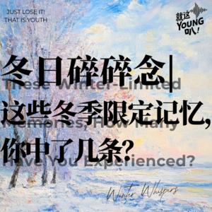 Vol.24丨冬日碎碎念：这些冬季限定记忆，你中了几条？