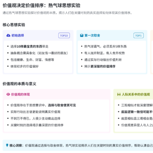 是什么在帮我们做真正的取舍