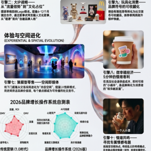 前瞻钱瞻497. 2026 AI+品牌增长十大引擎：从"Day One Global"到"微幸福经济学"
