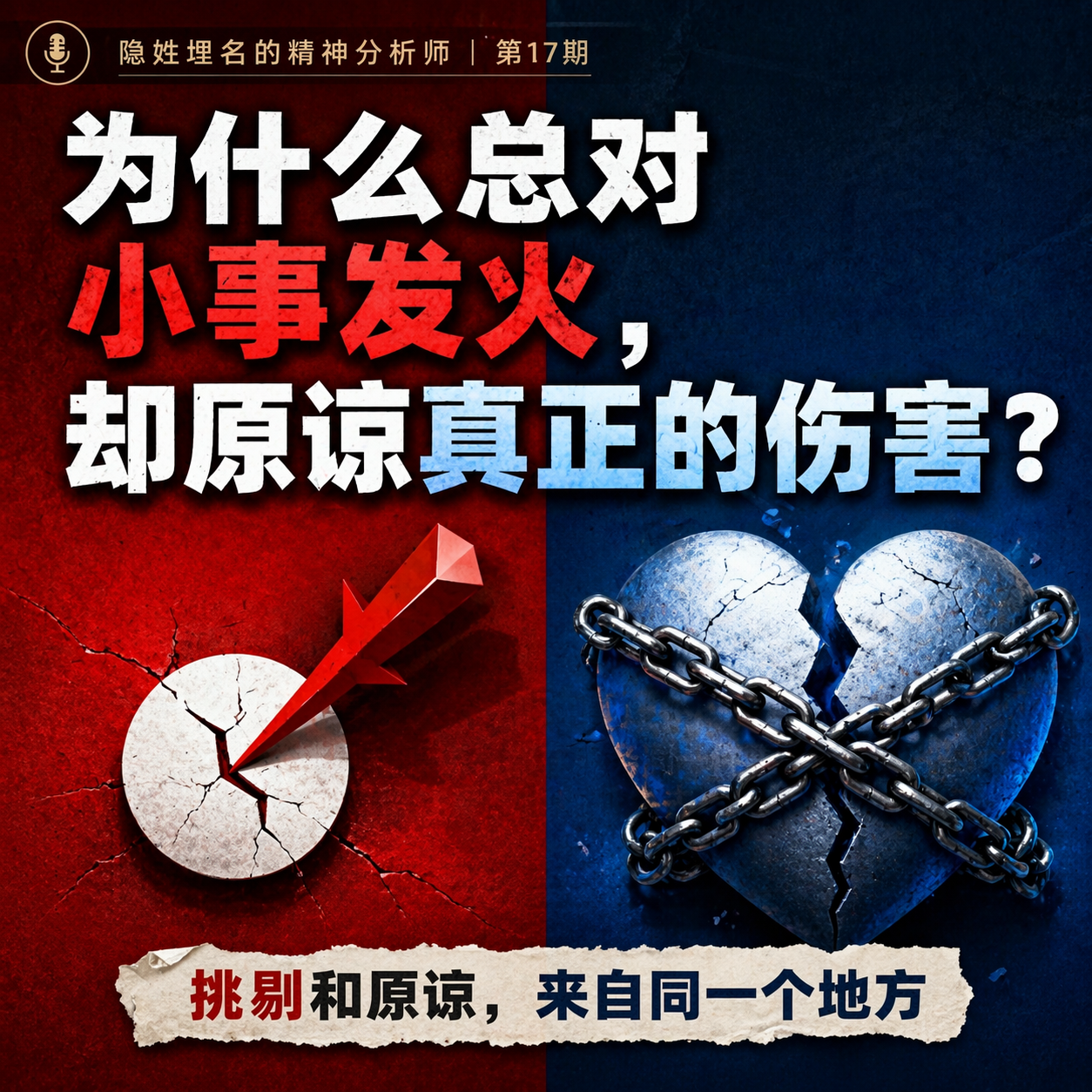 第17期｜为什么我们总为小事发火，却对真正的伤害一再原谅？ episode artwork