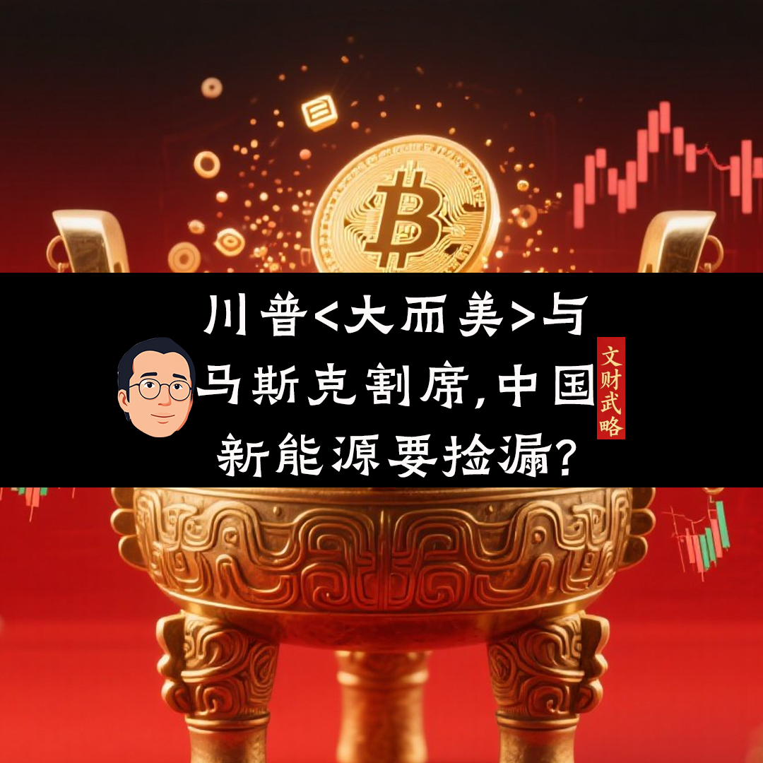 川普《大而美》与马斯克割席，中国新能源要捡漏？ episode artwork