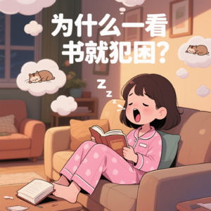 为什么一看书就犯困？