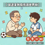 107 父子对谈丨球迷家手把手带你预测世界杯冠军（亲测历届均准）