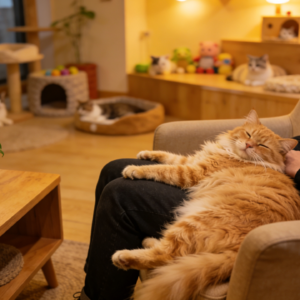 助眠锦鲤睡前故事05猫咖时光