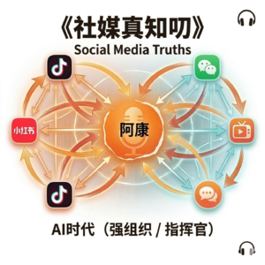 社媒真知叨Vol.2：为什么阿康不会被AI淘汰？什么是营销人的创业精神？