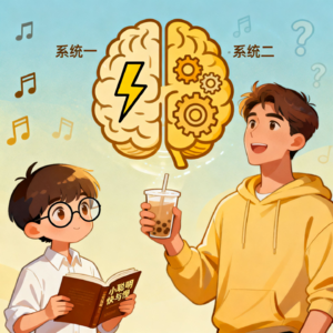 E08 脑子是个好东西,但它有两个——读《思考快与慢》