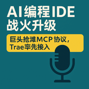 AI编程IDE战火升级:巨头抢滩MCP协议,Trae率先接入