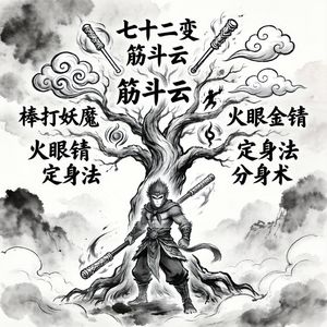 西游记笔记10 | 孙悟空的技能树、认知提升和思维格局（VS.《一代宗师》）