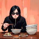 冷面杀手已经吃完十碗冷面